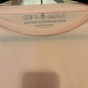Soft Serve Women's Long Sleeve Tee - Pink